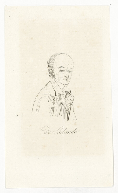 Portrait de « de Lalande » (titre forgé)