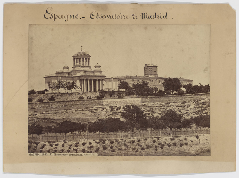 Espagne : observatoire de Madrid (titre original)