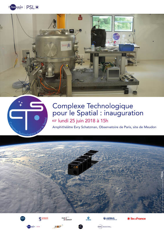 Inauguration du complexe technologique pour le spatial (CTS)