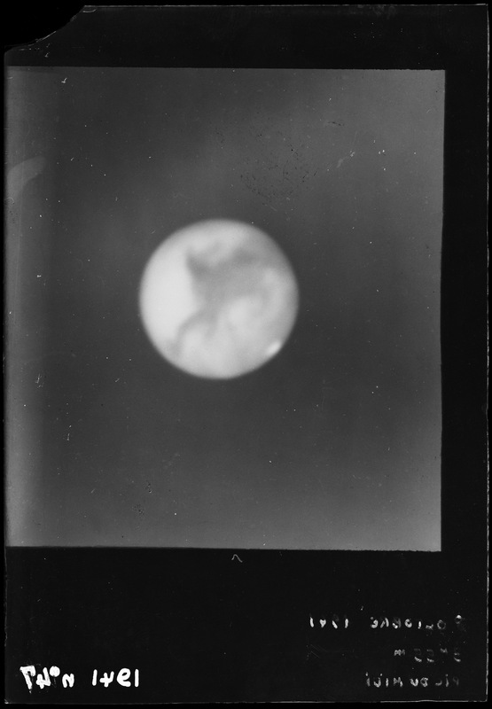 MARS. 8 octobre 1941 - 3h55 - Observatoire du Pic du Midi (titre forgé)