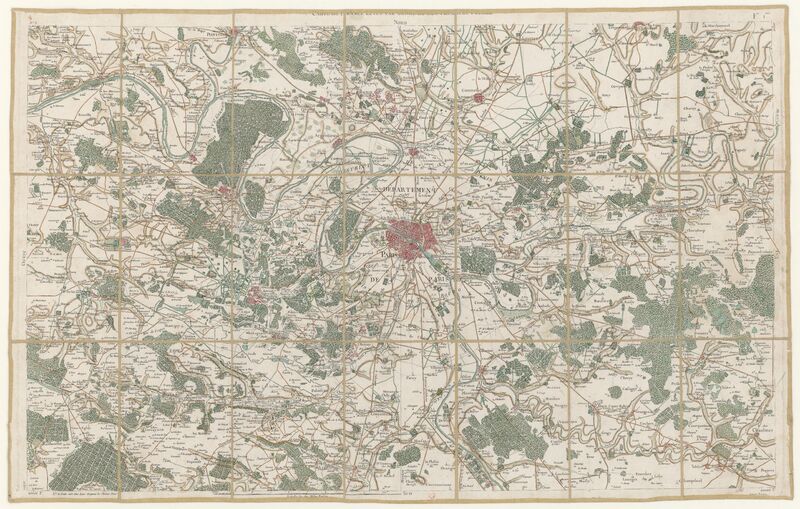 Carte de Paris