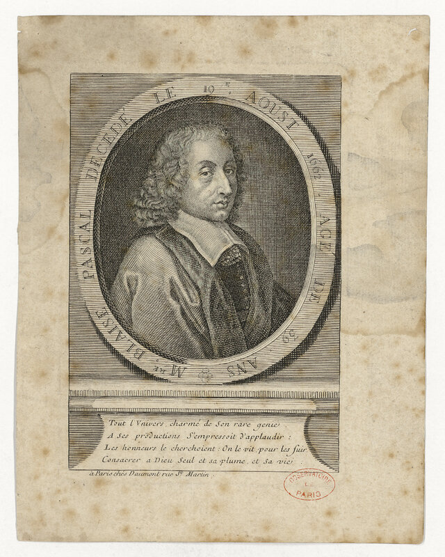 PASCAL [Blaise]. (titre forgé)