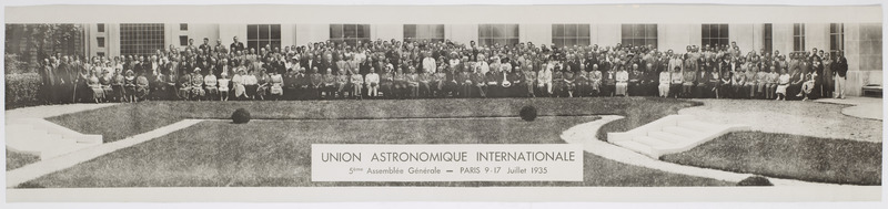 Union astronomique internationale : 5ème assemblée générale, Paris 9-17 juillet 1935 (titre original)