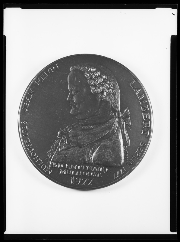 Lambert (Jean-Henri) (1777-1977) - Médaille du bicentenaire de sa mort (titre forgé)