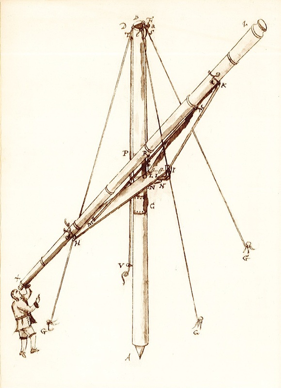 Carte de vœux de l'Observatoire de Paris (1992)