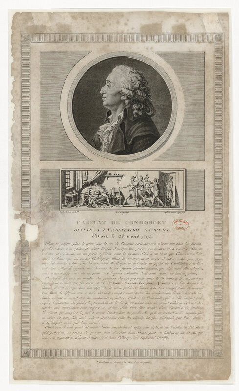 CONDORCET [Caritat de] (titre forgé)