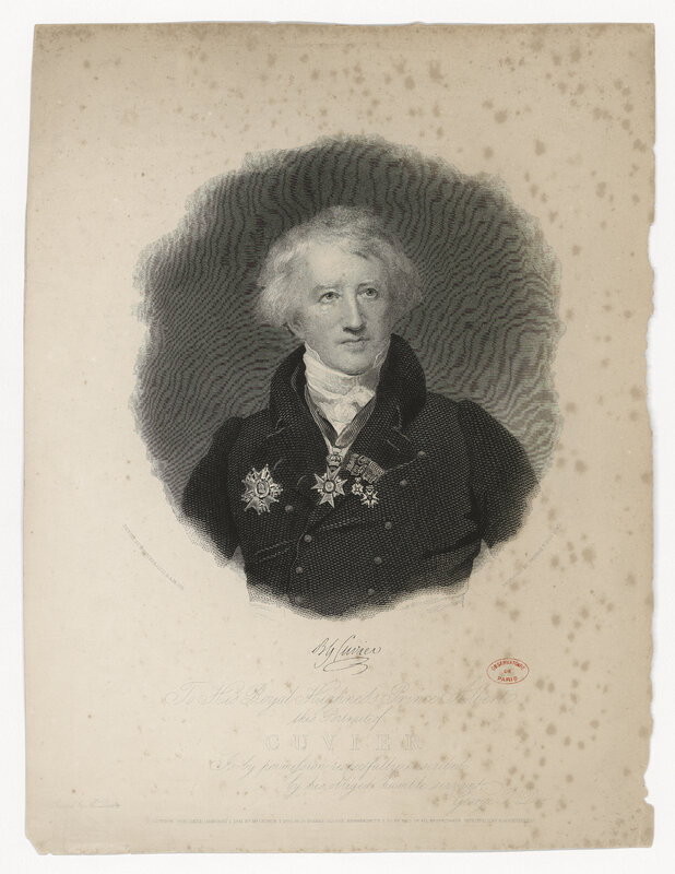 CUVIER [Georges] (titre forgé)