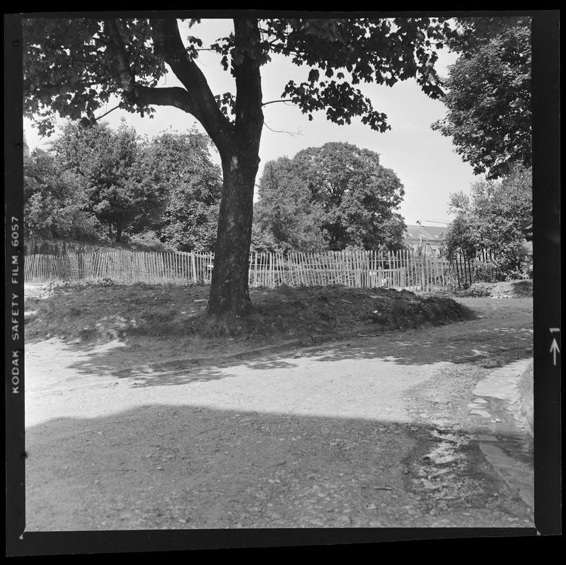 Emplacement de l'ancienne baraque dite 