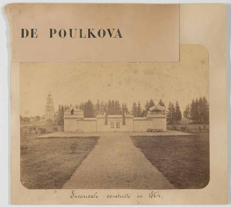 Observatoire de Poulkovo [Russie] (titre forgé)