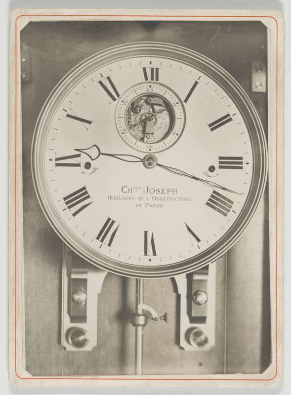 Observatoire de Paris : Pendule Charles Joseph (titre original)