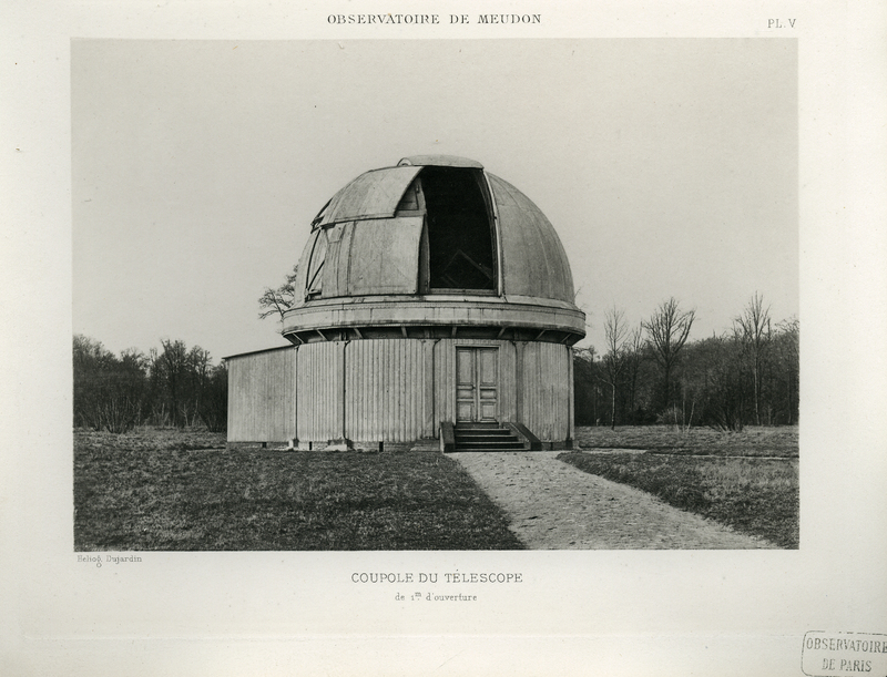 Observatoire de Meudon, coupole du télescope de 1m d'ouverture