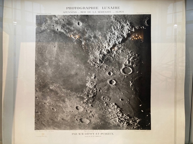 Carte de la Lune: Apennins-Mer de la Sérénité-Alpes