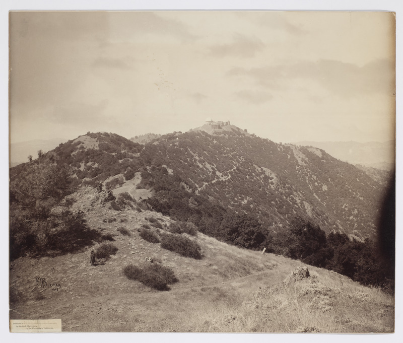 Lick Observatory : vue générale (titre forgé)