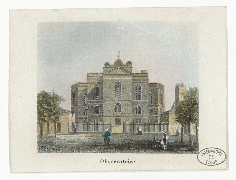 L'Observatoire de Paris côté Nord [Bâtiment Perrault]. (titre forgé)