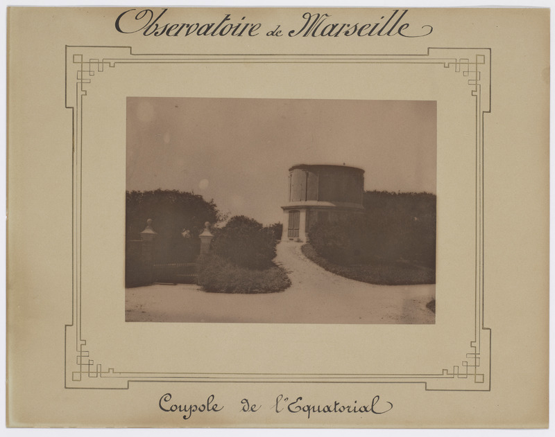 Observatoire de Marseille : coupole de l'équatorial (titre original)