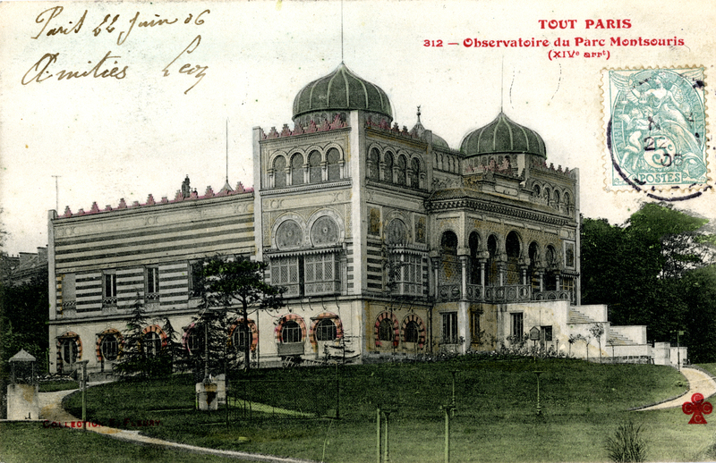 L’Observatoire du Parc Montsouris (titre forgé)