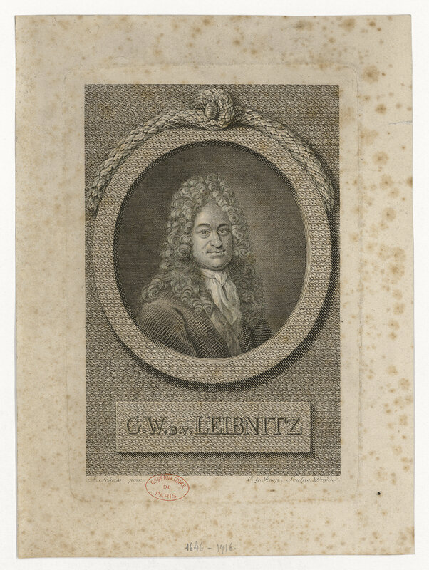 LEIBNITZ [Gottfried Wilhelm] (titre forgé)