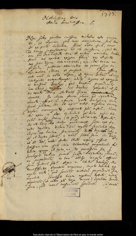 Lettre de Johann Gebhard Rabener à Jan Heweliusz, Kolobrzeg, 24 août 1668