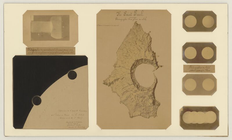 Passage de Vénus de 1874 à l’île Saint Paul (titre forgé)