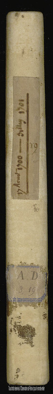 [Journal des observations faites à l'Observatoire de Paris et au château de Thury], 17 août 1700 - 31 mai 1701