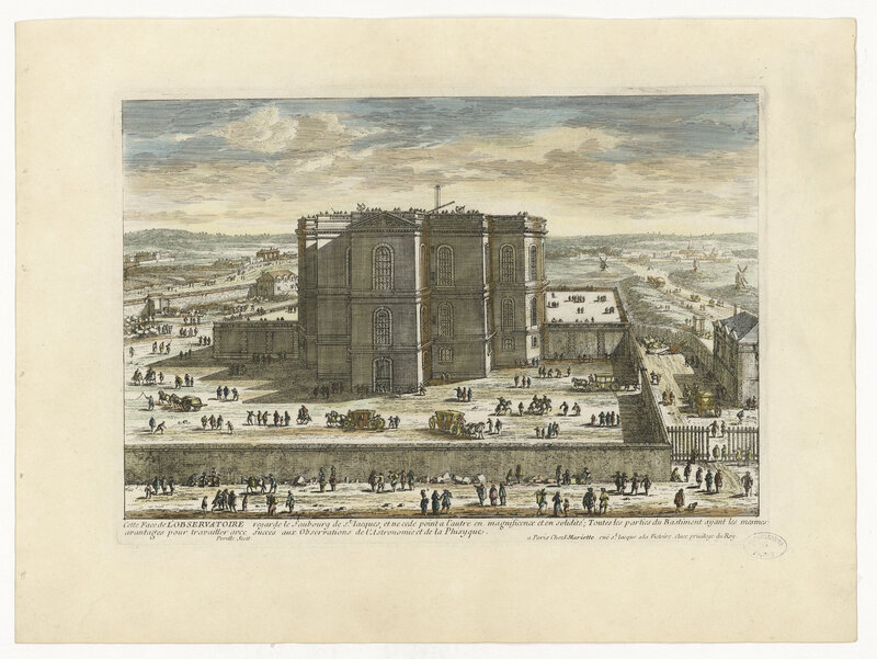 Observatoire de Paris : [façade nord] (titre forgé)