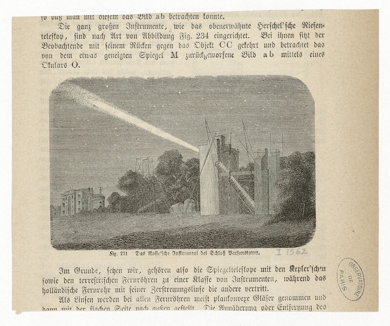 le Léviathan de Parsonstown à Birr Castle [Irlande] (titre forgé)