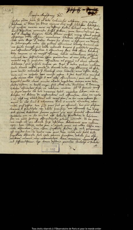 Lettre de Joachim Lambert à Jan Heweliusz, Düsseldorf, 20 mars 1668