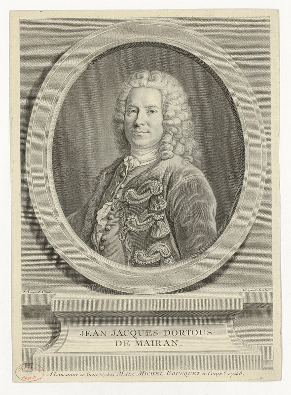 MAIRAN [Jean-Jacques Dortous de] (titre forgé)