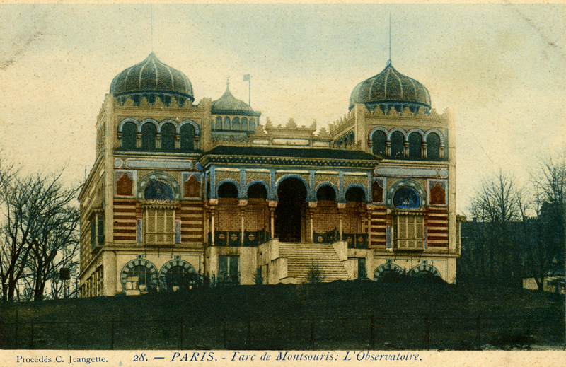 Paris. - Parc de Montsouris : l'Observatoire (titre original)