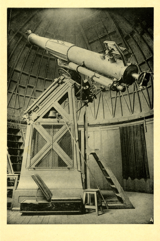 Observatoire de Paris : équatorial de la tour de l’Ouest, ouverture : 0m,305 - distance focale : 5m,25. (titre original)