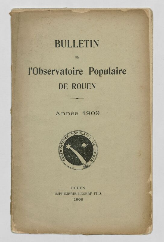 (1909) Bulletin de l'Observatoire populaire de Rouen