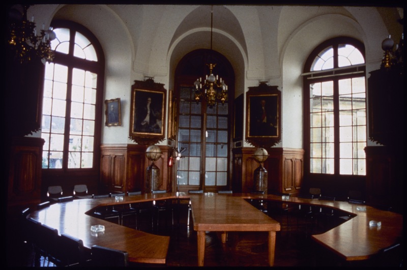 Salle du Conseil - Observatoire de Paris, bâtiment Perrault (rotonde Ouest) (titre forgé)