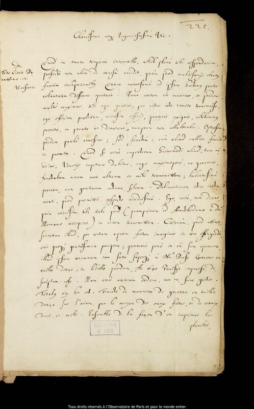 Lettre de Jan Heweliusz à Tito Livio Burattini, Gdansk, 13 janvier 1652