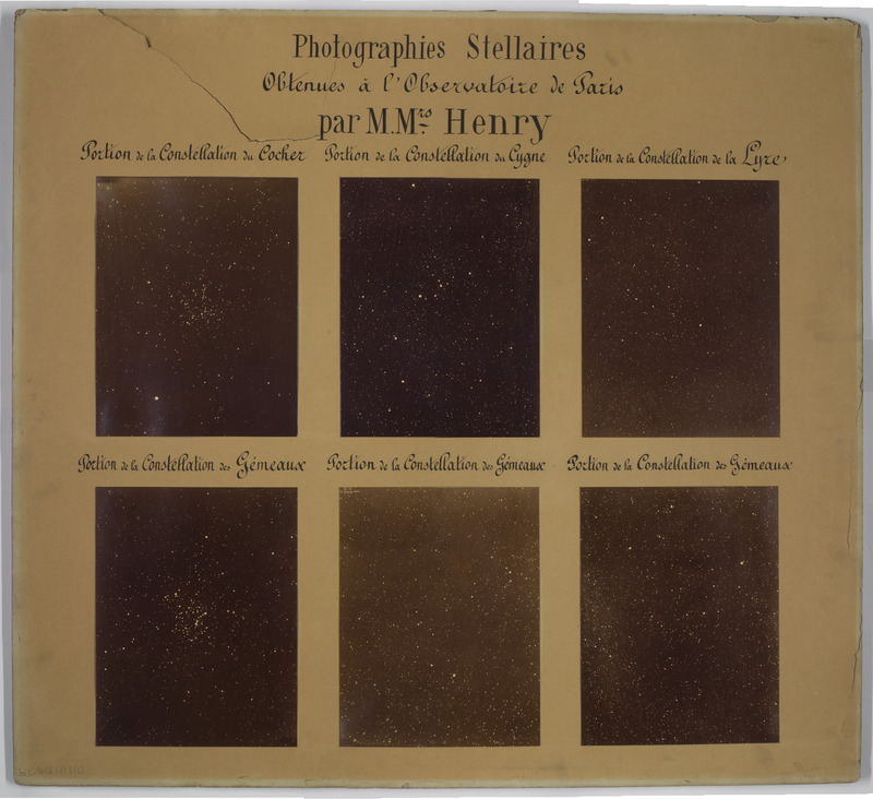 Photographies stellaires obtenues à l’Observatoire de Paris par MM. Henry (titre original)