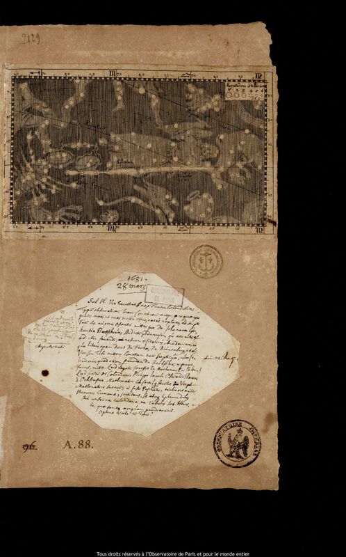 Lettre de Julius Reichelt à Jan Heweliusz, Strasbourg, 28 mars 1681