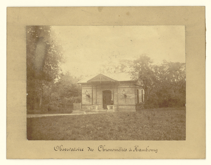 Observatoire des chronomètres à Hambourg (titre original)