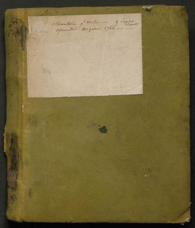 Lalande (Joseph Jérôme Lefrançois de), Observations