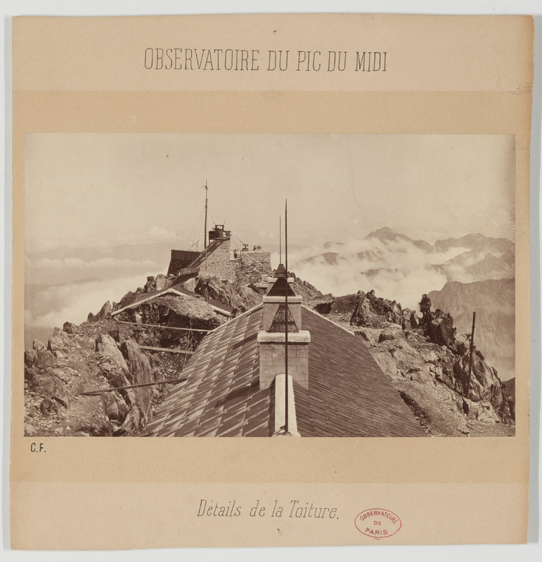 Observatoire du Pic du Midi : Détails de la Toiture (titre original)