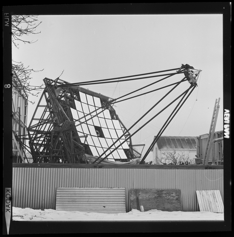 Télescope à infra-rouge - Observatoire de Meudon (10 mars 1970) (titre forgé) / [9 images]