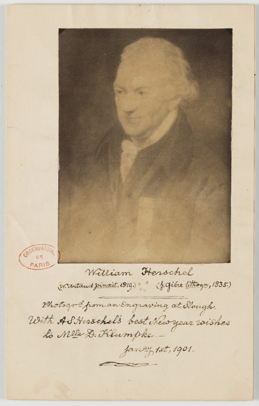 HERSCHEL [John Frederick William] (titre forgé)