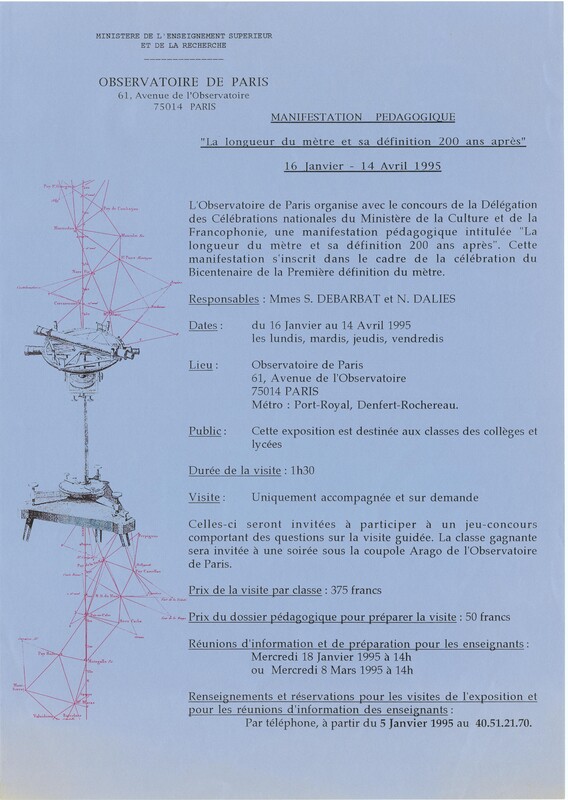 Manifestation pédagogique 