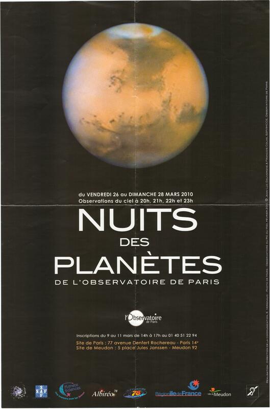 Nuits des Planètes