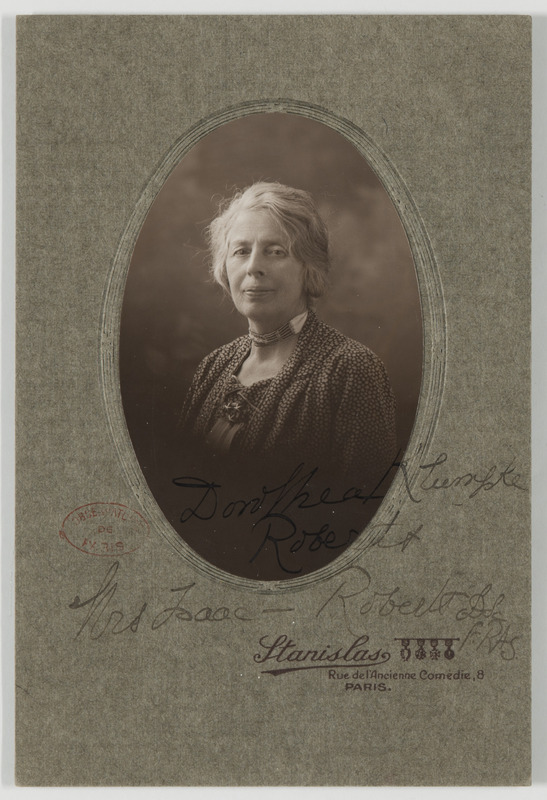 ROBERTS [Melle Dorothea KLUMPKE, Mme Isaac] (titre forgé)