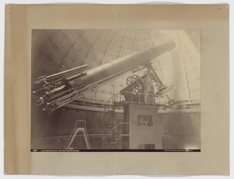 Lick Observatory, Cal. : the great 36-inch telescope (titre original)