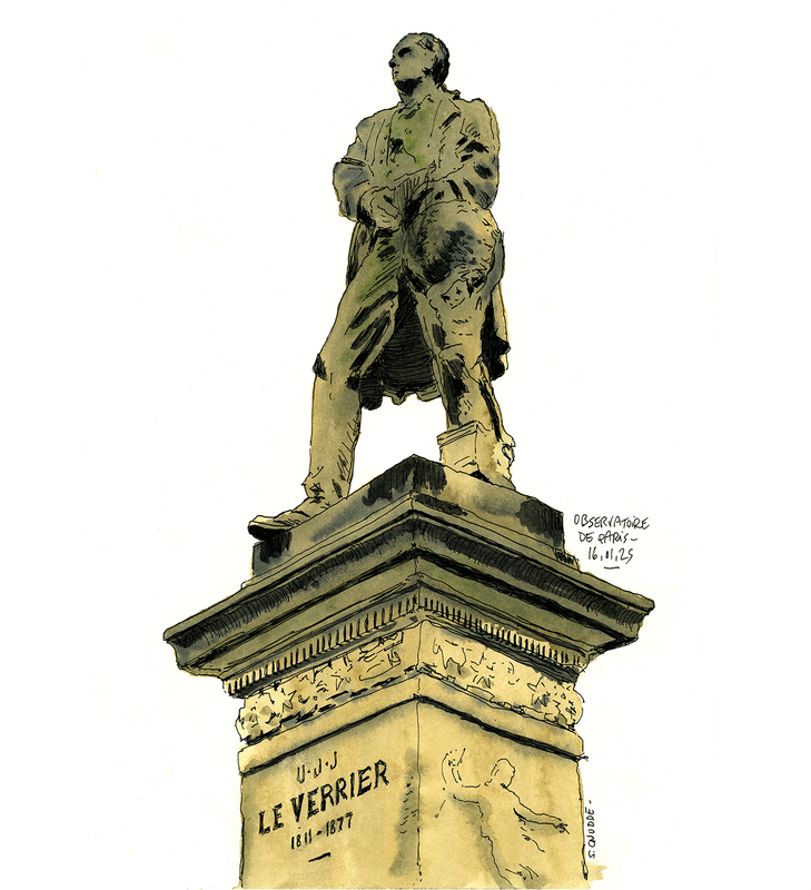 La statue d’Urbain Le Verrier