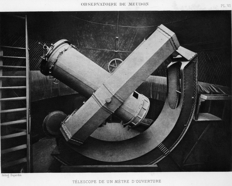 Télescope de un mètre d'ouverture de l'Observatoire de Meudon