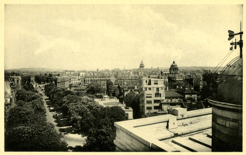 Observatoire de Paris : terrasse supérieure. Vue panoramique vers le nord-est. (titre original)