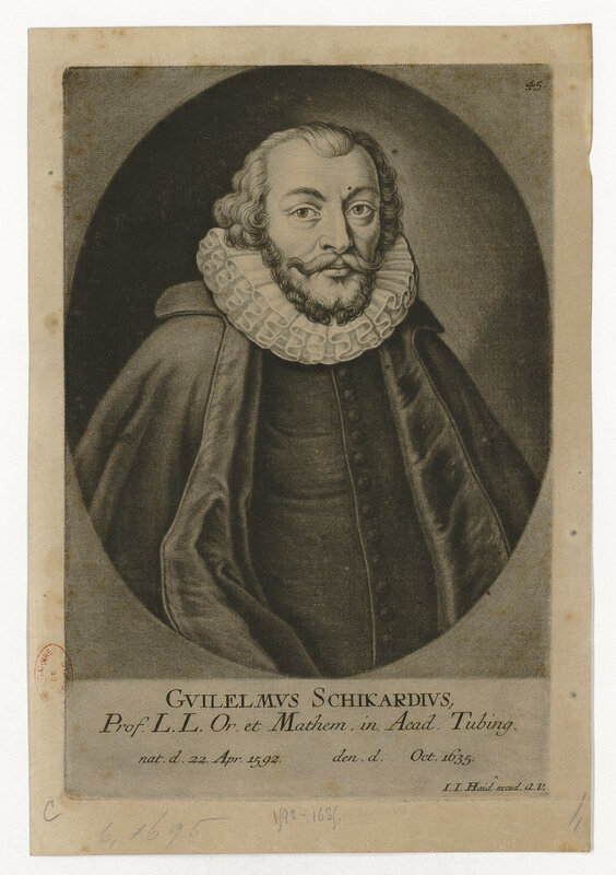 SCHICKARD [Wilhelm] (titre forgé)