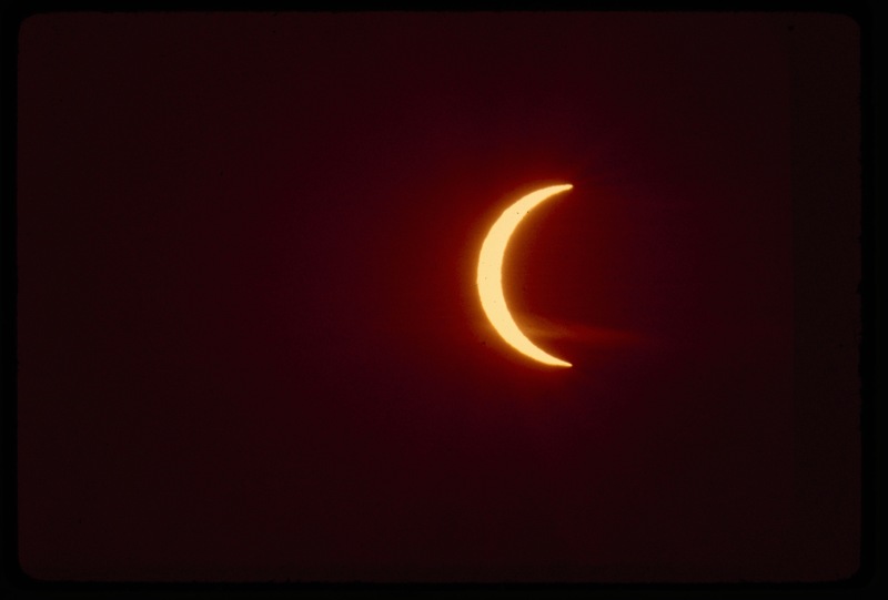 Eclipse partielle de soleil du 10 février 1961 (titre forgé) / [7 images]