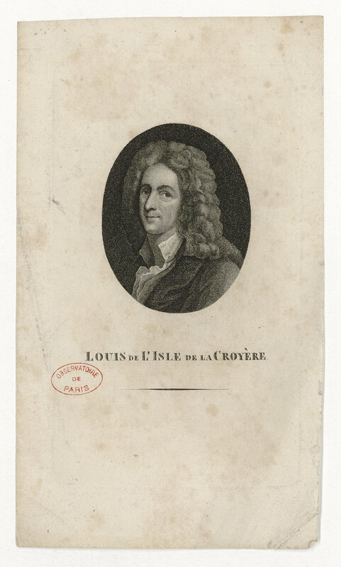 DELISLE DE LA CROYÈRE [Louis ]. (titre forgé)